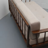 1950s daybed in beige, Wilhelm Knoll