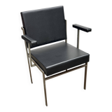 Mcm leatherette armchair