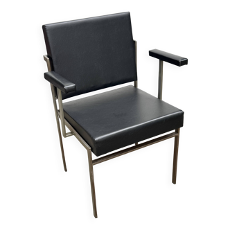 Mcm leatherette armchair