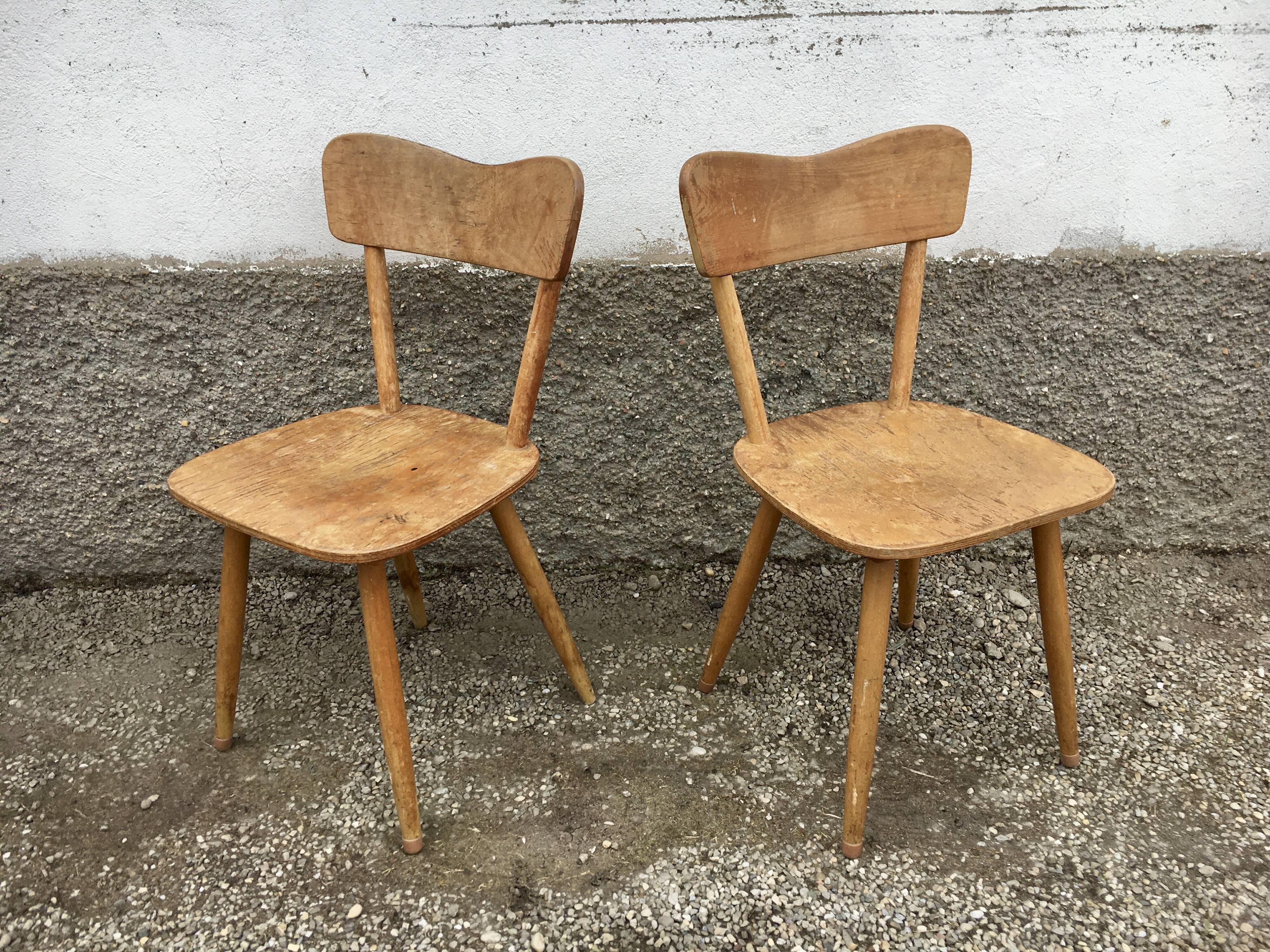 Série de 40 chaises bistrot ´