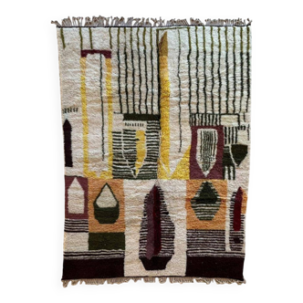 Tapis Contemporain Beni M'Rirt - 292 x 216 cm