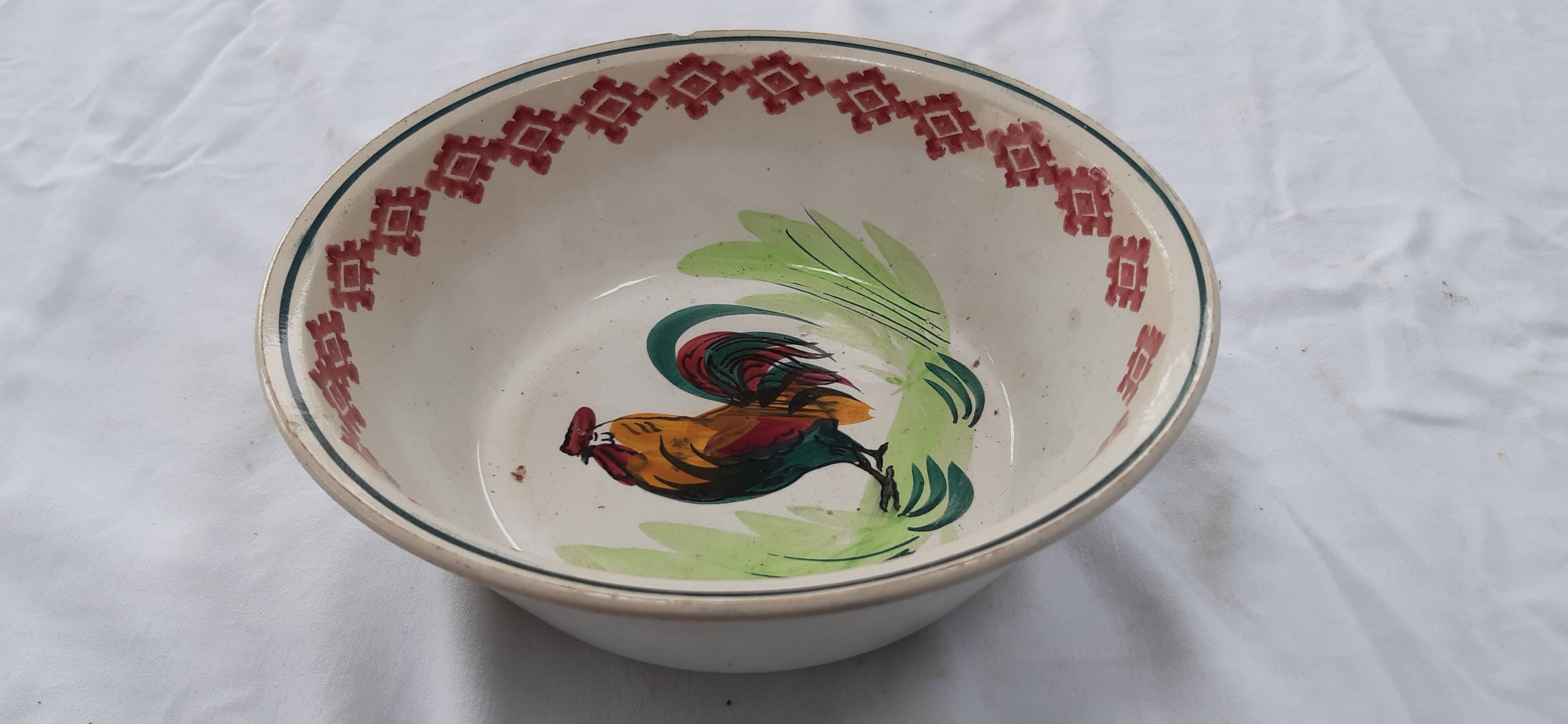 Old salad bowl, Moulin des loups Hamage