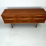 Vintage sideboard with 6 drawers by Austinsuite, designed by Frank Guille
