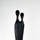 Postmodern metal sculpture Two Become One by Louise Hederström for Ikea, 1990s.