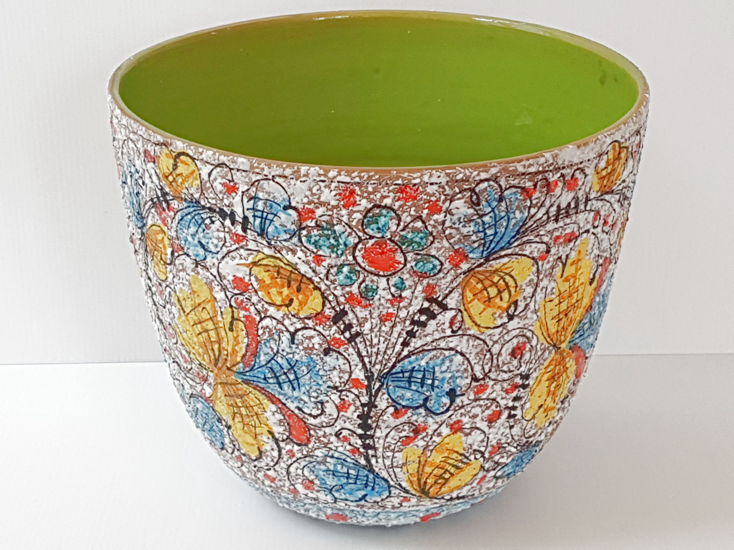 Italian ceramic  planter, 1950