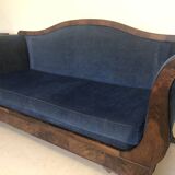 Velvet sofa