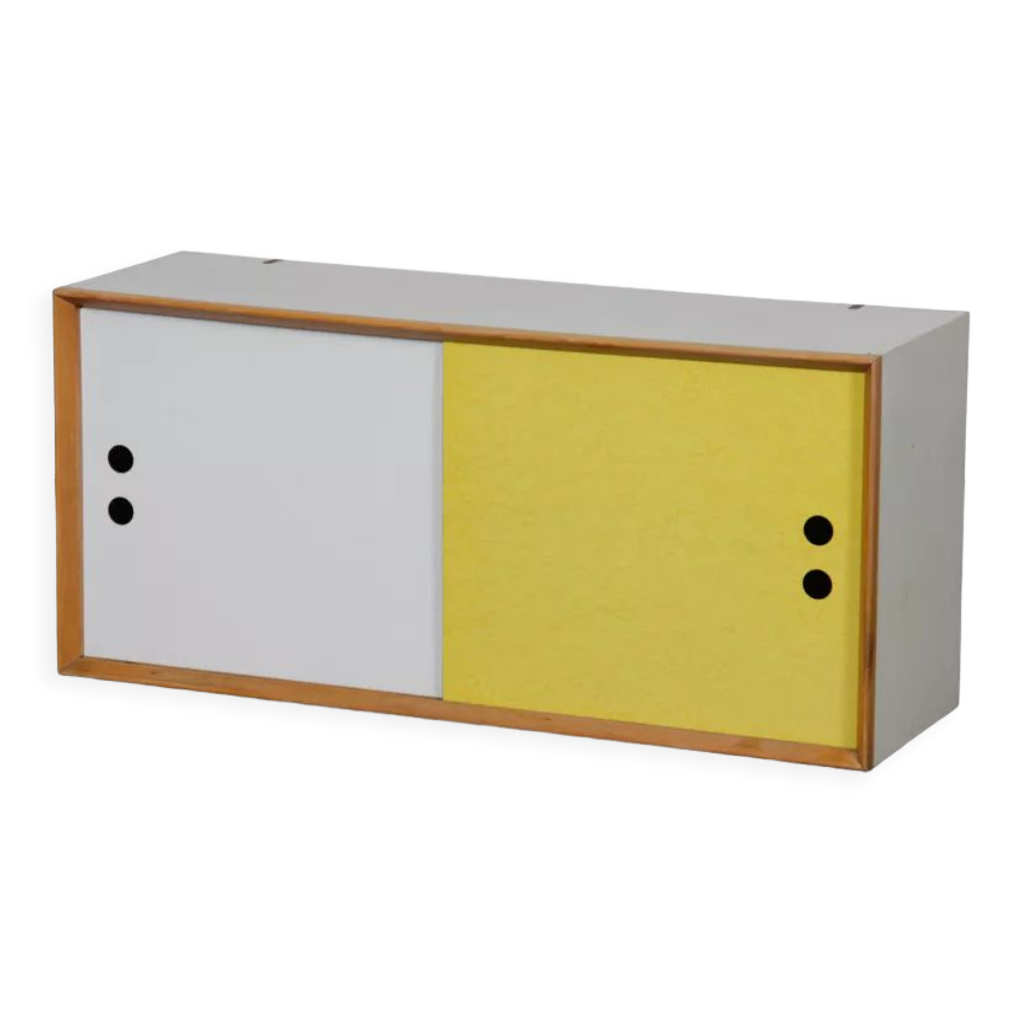 Wooden wall box dating from the 1960s