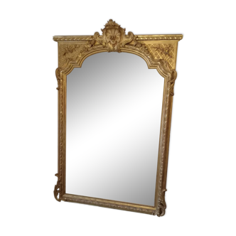 Grand miroir d'époque Napoléon III