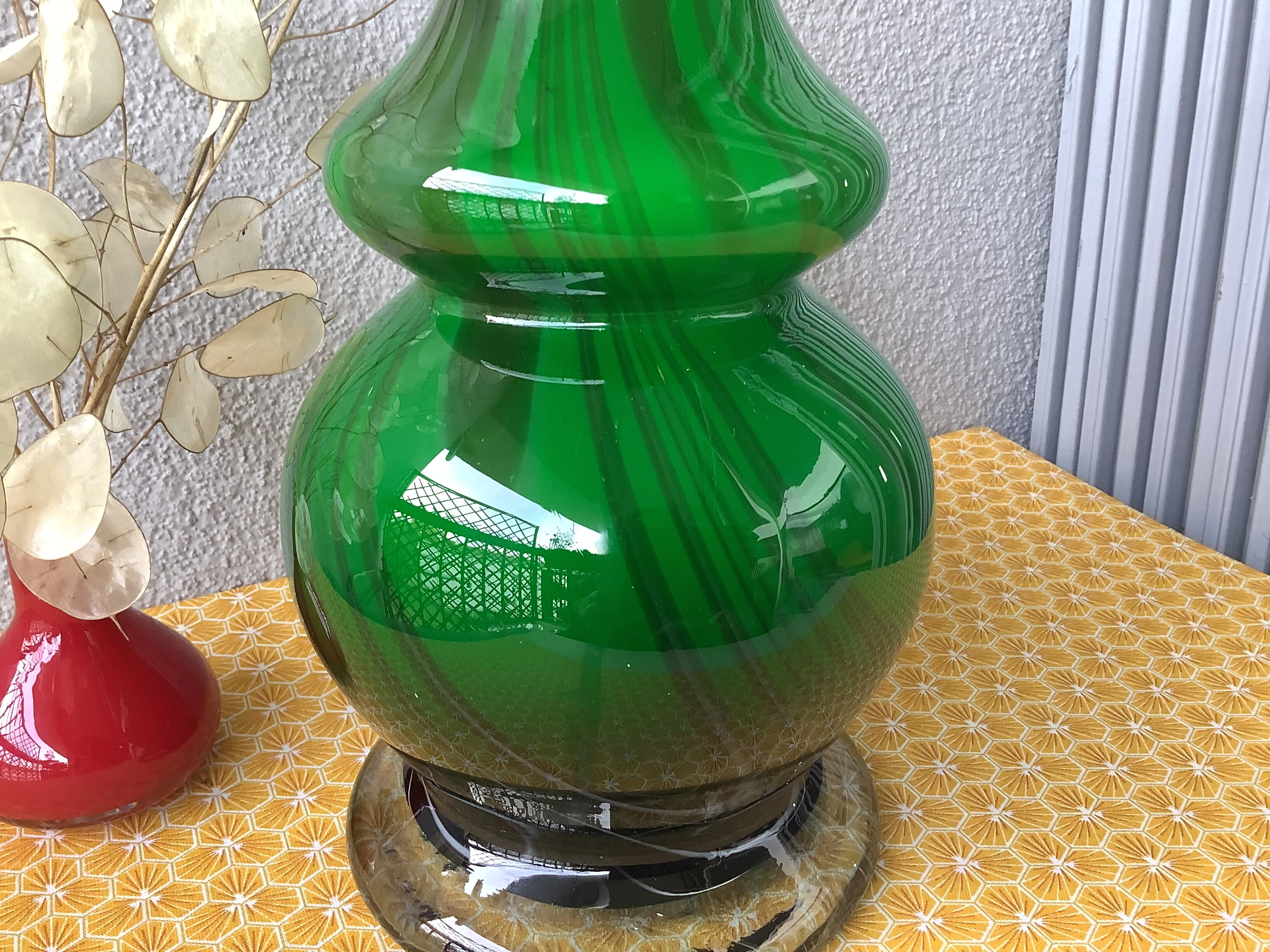 Carlo Moretti Murano vase in blown glass, Italy