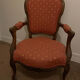 Antique Voltaire armchair