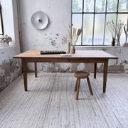 Farm table pitch pine 2 x 1 m from the 1950s