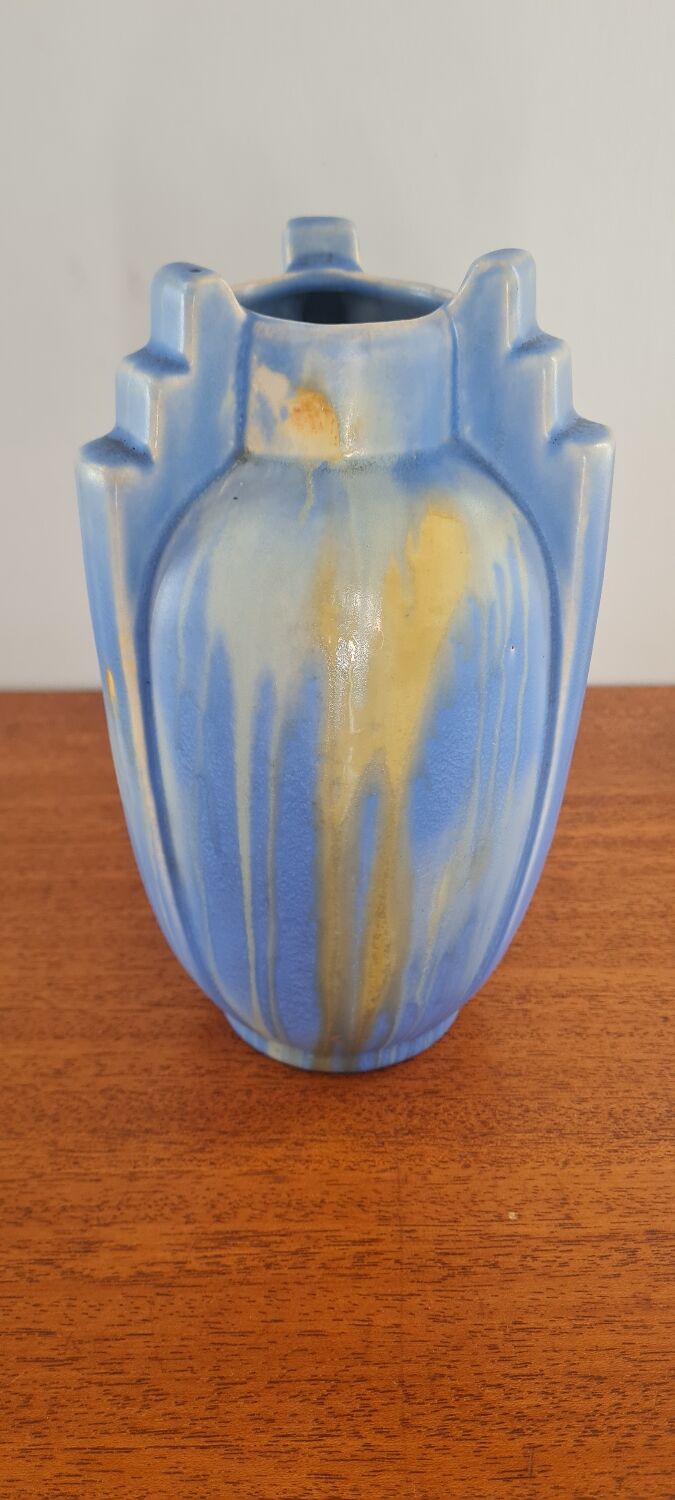 Vase art déco céramique de thulin
