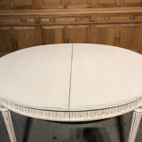 Table ronde patinée