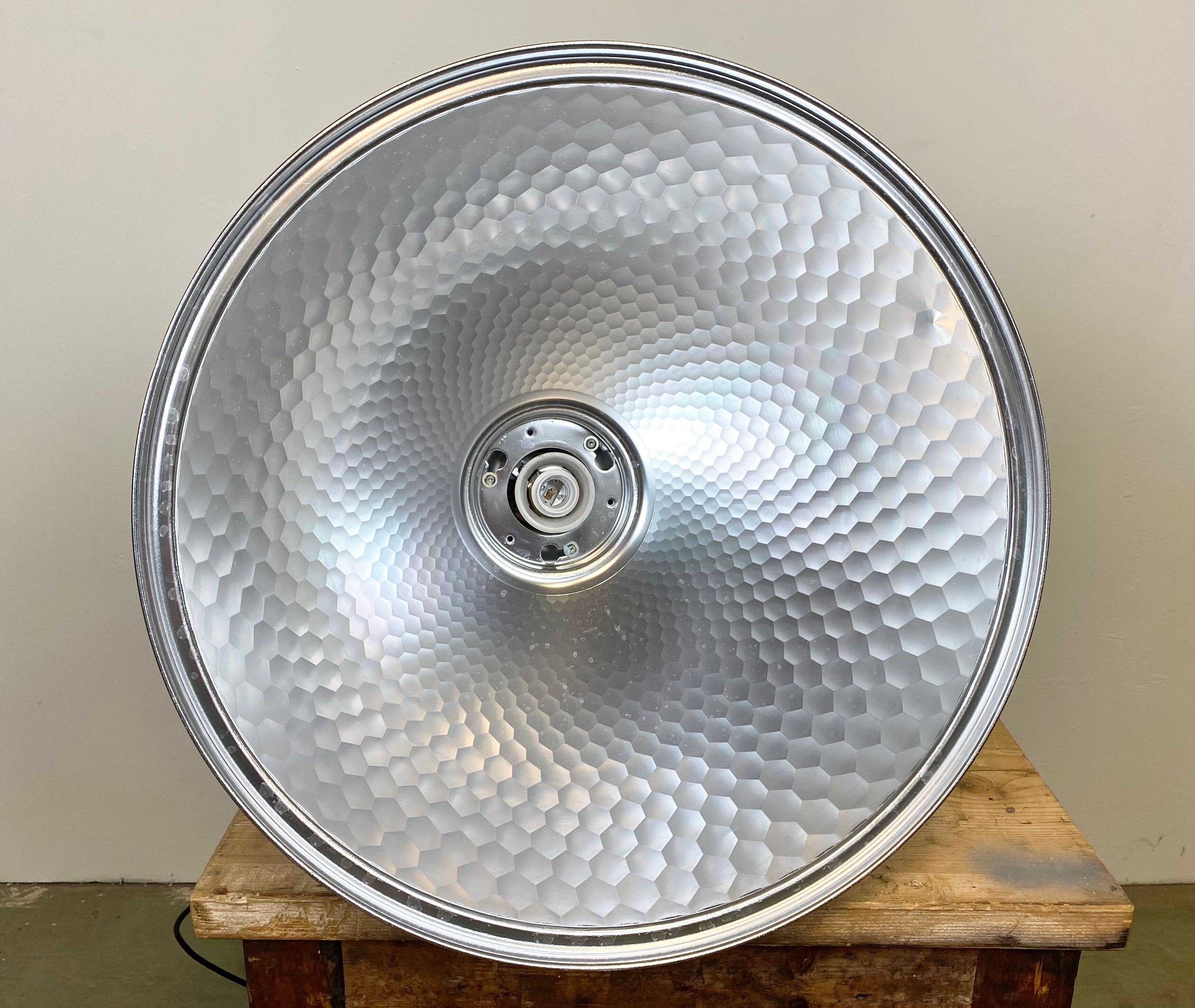 Large Industrial Pendant Lamp by Charles Keller for Zumtobel Staff, 1990