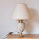 Lampe marbre et or