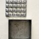 Large ashtray ultima in aluminium signed LJUNGBERG & BACKSTRUM