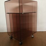 Desserte plexiglas Michel Dumas Roche Bobois