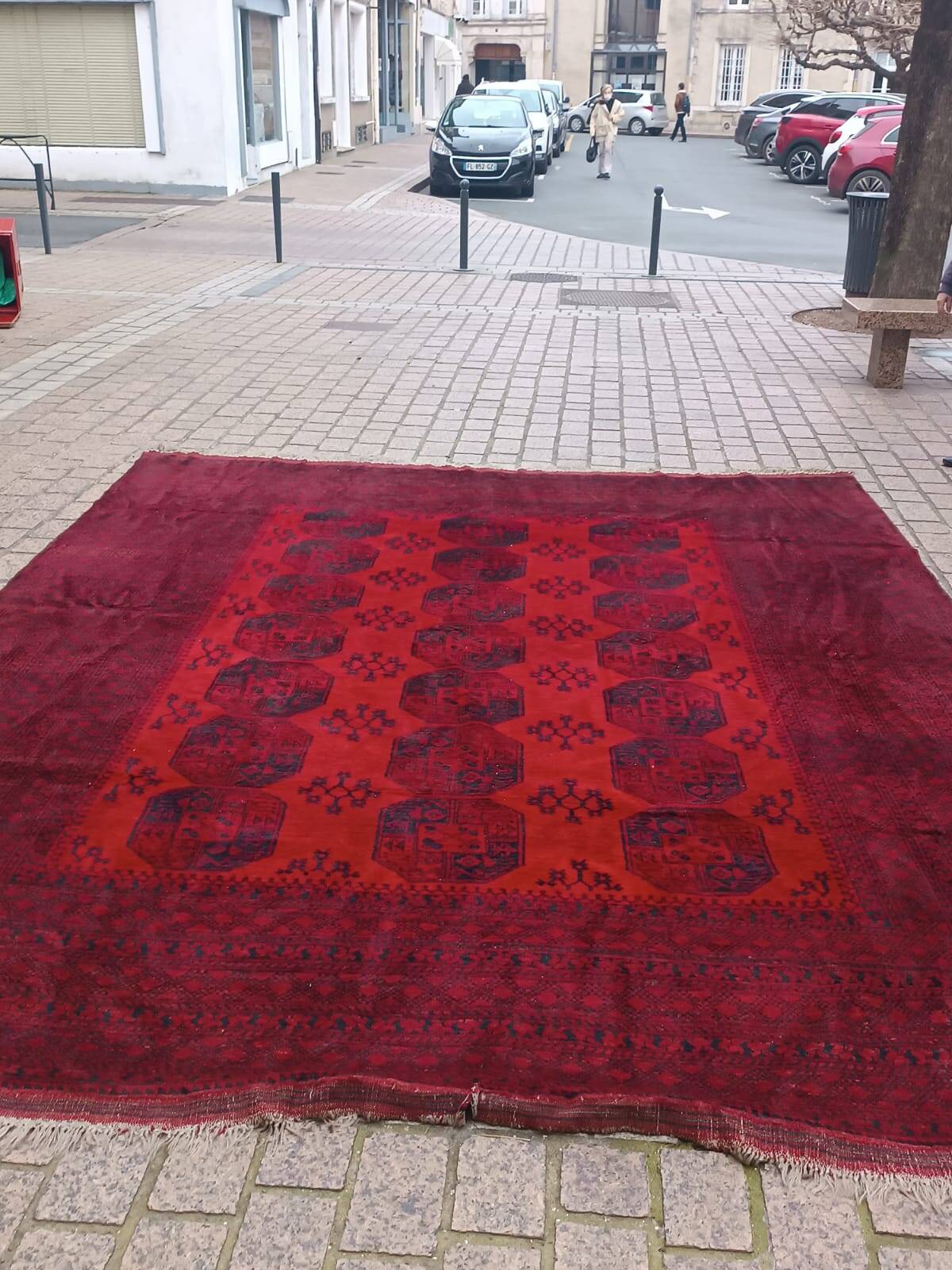 Ancient Afghan rug