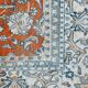 Vintage handmade Turkish rug 265x360 cm
