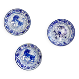 Set of Chinoiserie plates