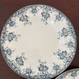 Set of 3 deep ironstone plates, Prima model