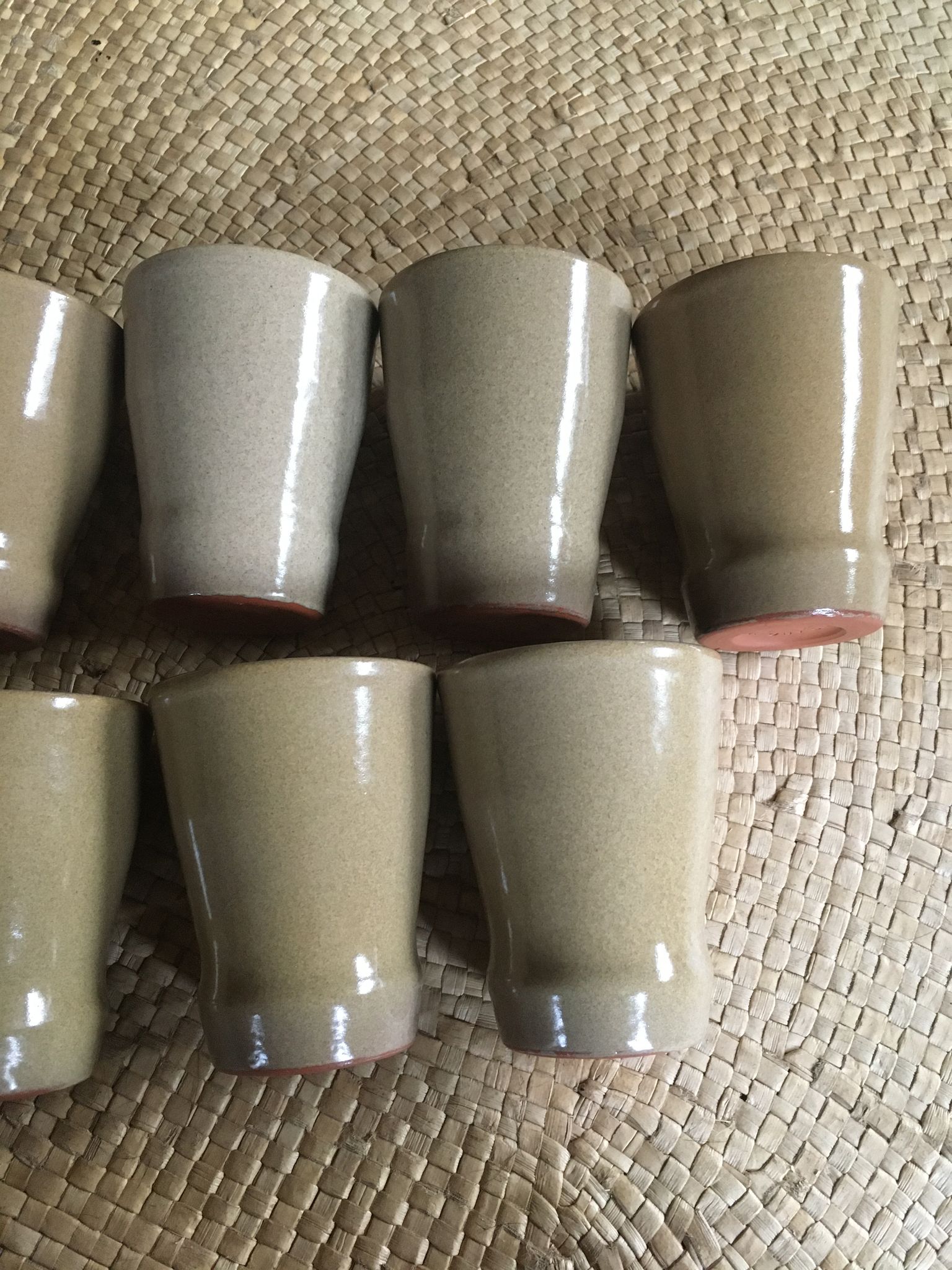 Série de 10 tasses