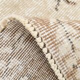 6x9 Persian Vintage Carpet, Authentic Anatolian Turkish Rug, 174x271 Cm