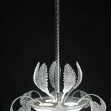 Art Deco Barovier e Toso Chandelier, Murano Glass, 1940s