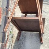 Serving rattan and wood side furniture