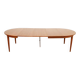 Vintage round dining table XXL | Omann Jun No. 55 | Teak | Extendable