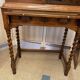 Lady bonheur du day secretary cabinet oak with marquetry and mother-of-pearl