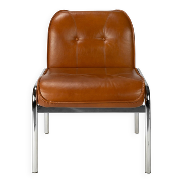 Fauteuil en cuir 'Eurochair' de Girsberger