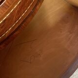 Curved Louis XV style chest of drawers with four drawers – 20th century.