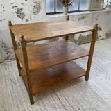 XS oak draper's table
