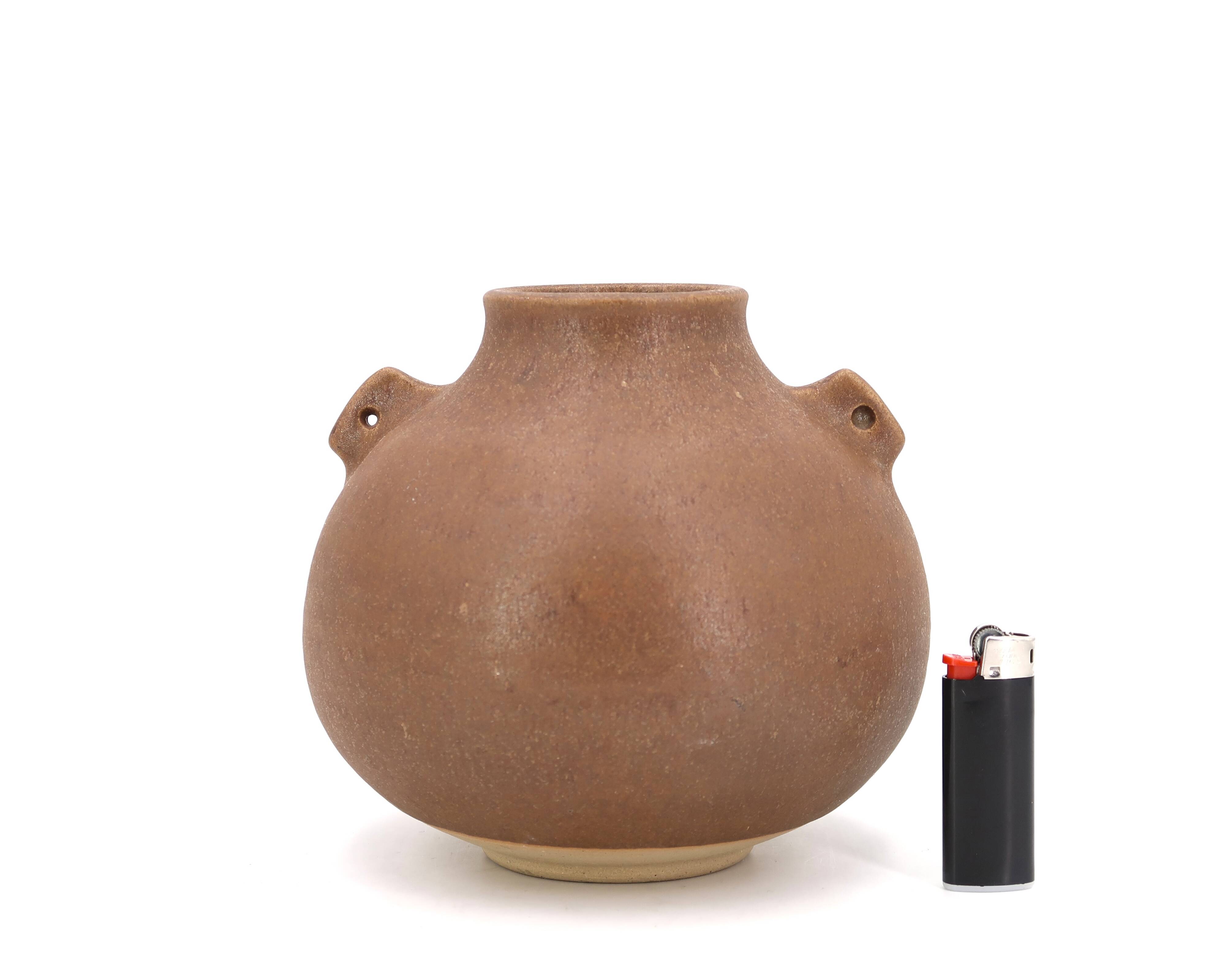 Ceramic vase with handles by Jean Claude Seris, 1970s