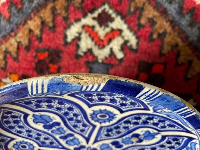 Duo of Berber ceramic cuts