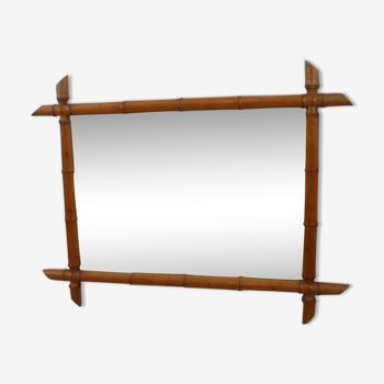 Mirror bamboo 56 x 72 cm