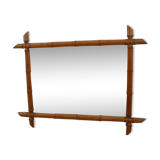 Miroir bambou 56 x 72 cm