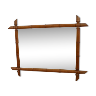 Miroir bambou 56 x 72 cm