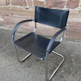 Office armchair cantilever B34 S34 style Marcel Breuer