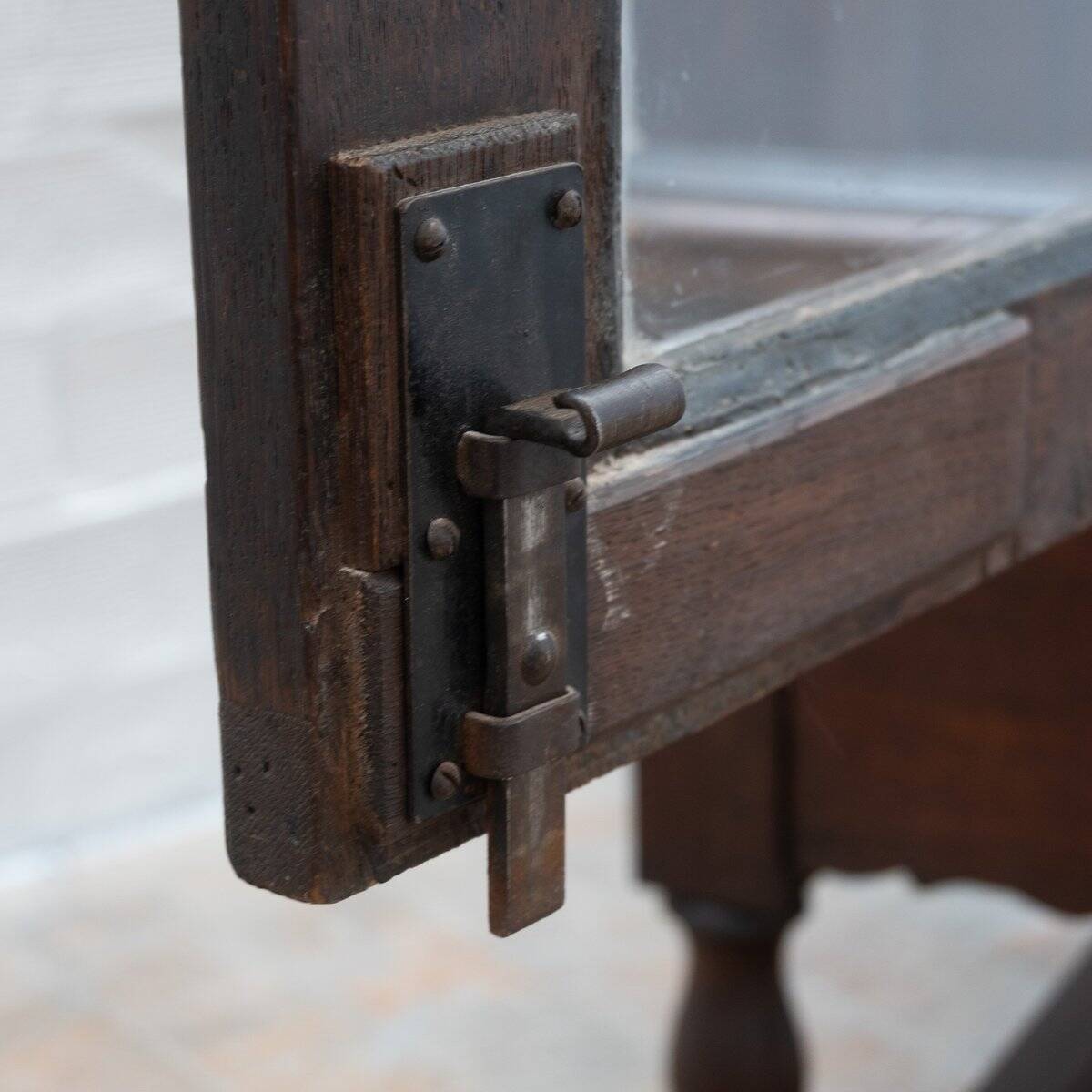 Cabinet en chêne néerlandais antique, 1800