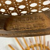 Tabouret Fischel a vis vintage 1910