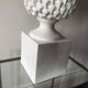 Lampe ananas en céramique blanche, 1970