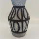 Diabolo/hourglass vase West Germany 60s/70s model 523/18