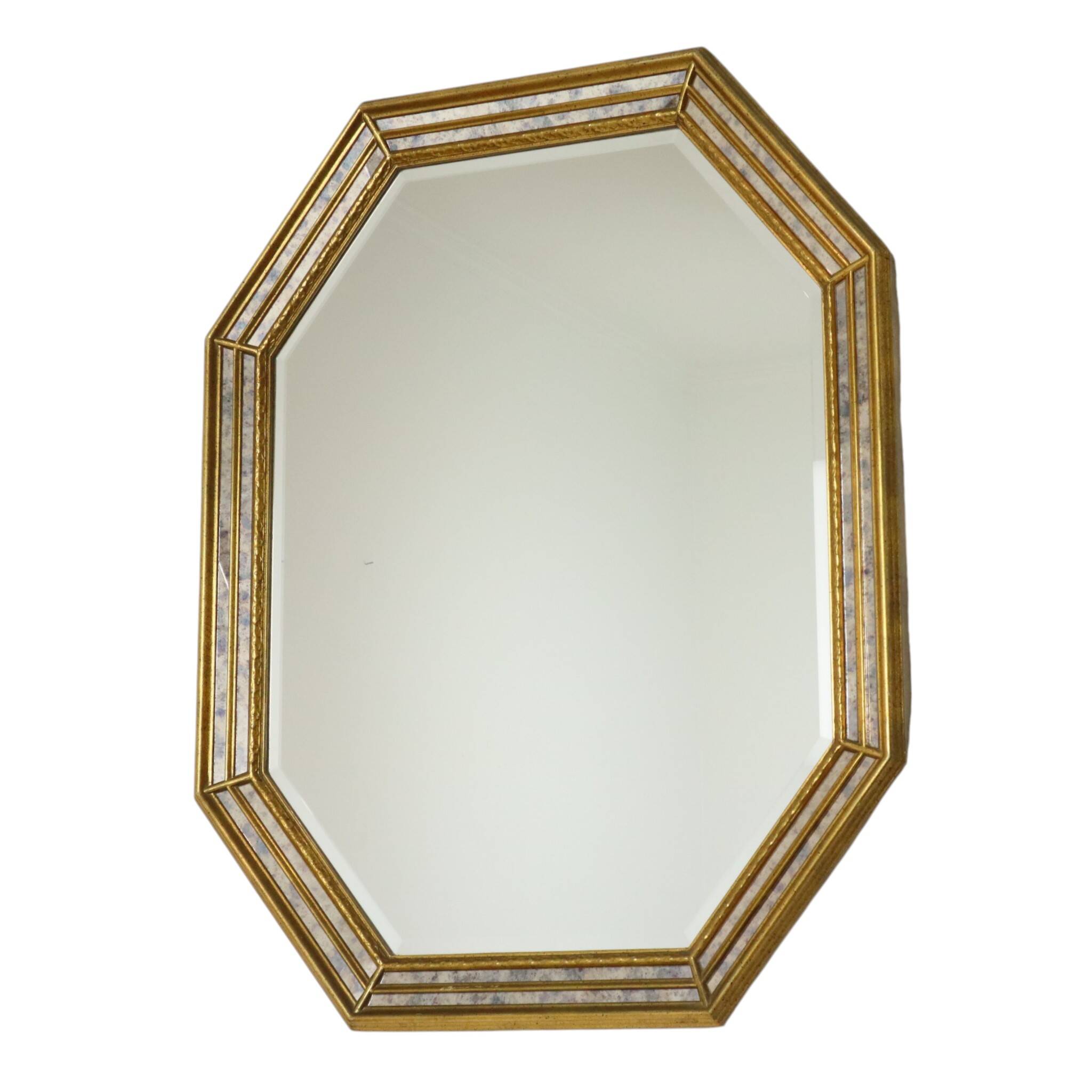 Miroir vénitien biseauté vintage Deknudt