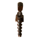 Applique bois tourné années 50