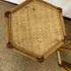 Pair of rattan bedside tables or end tables