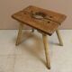 Tabouret de lait vintage