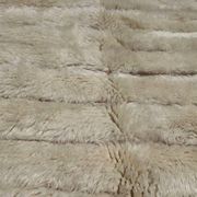 Tapis Mrirt marocain écru et beige 350x250 cm – design minimaliste texturé