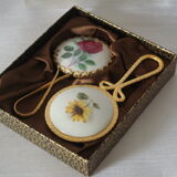 Hand-facing mirrors porcelain from Vintage Limoges
